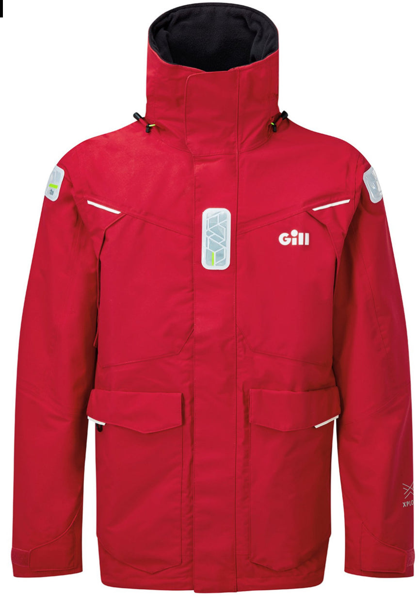 Gill Offshore Jacket—Red