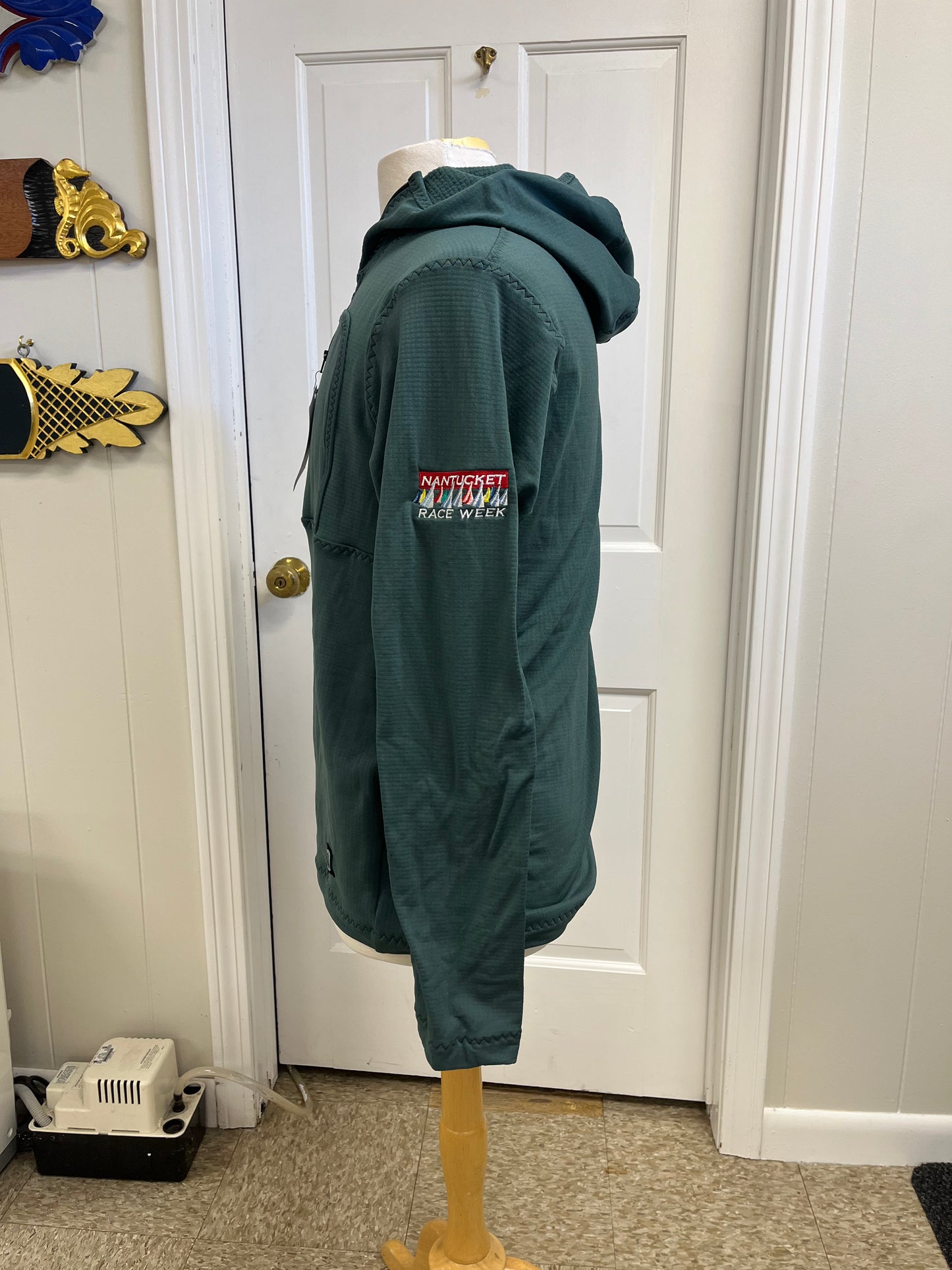 Mola Men’s Partial Zip Hoodie with Zip Chest Pocket