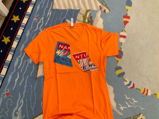 Respoke Orange V Neck