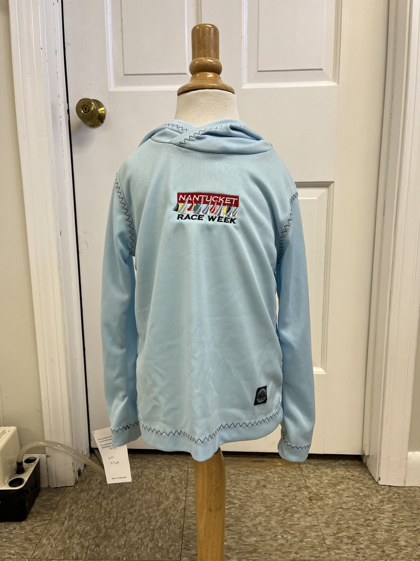 Mola Kids Sun Hoodie - Light Blue