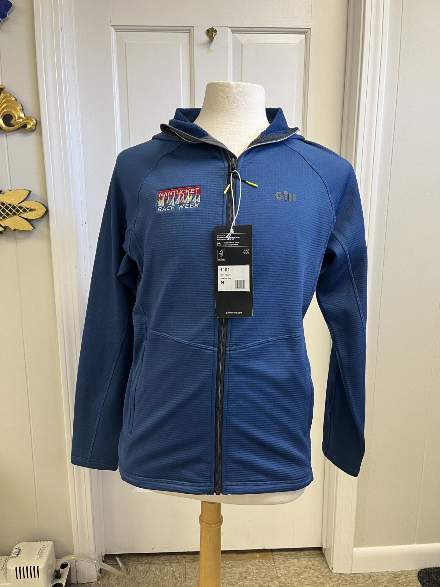 Gill Dart Hoodie - Atlantic Blue